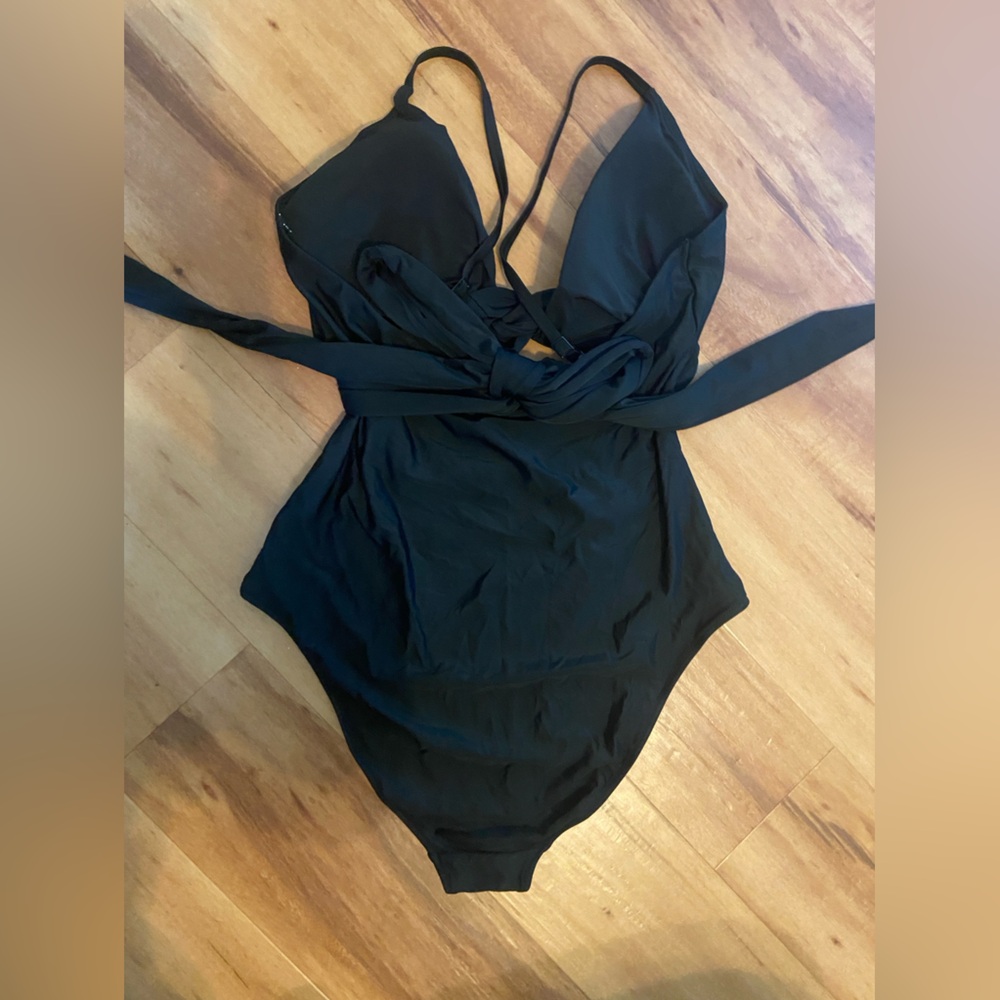 Aerie Wrap One Piece Swimsuit XL Long